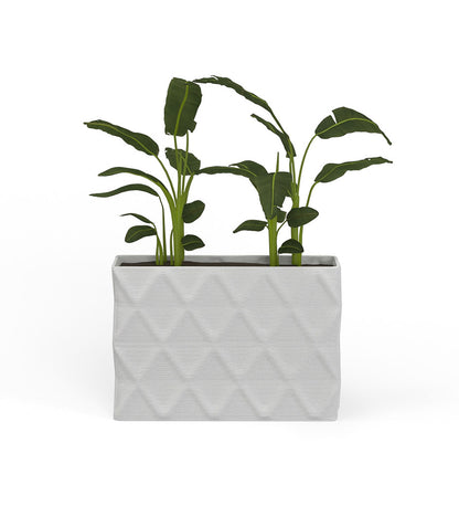 Avila Large Rectangular Planter - Diamond -