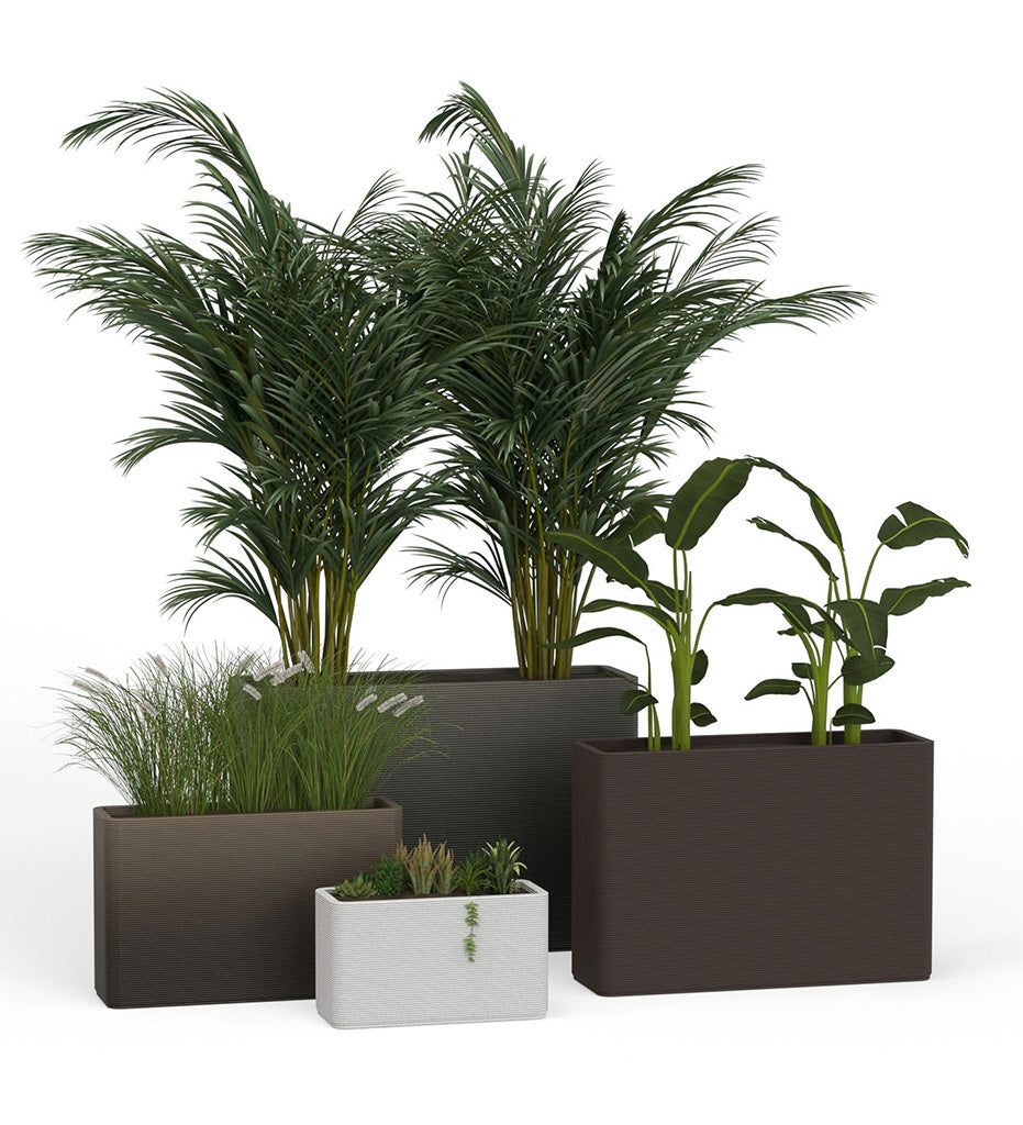 Avila Small Rectangular Planter - Stacks -