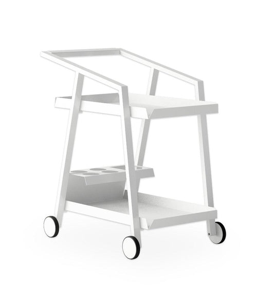 Allred Collaborative - 10DEKA - Pulvis Bar Trolley - - Pulvis Bar Trolley - - 605150900-WHT