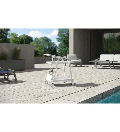 Allred Collaborative - 10DEKA - Pulvis Bar Trolley - - Pulvis Bar Trolley - - 605150900-WHT