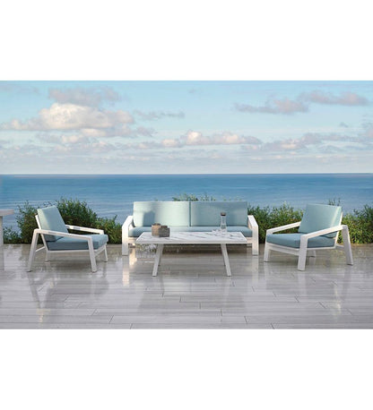 Allred Collaborative - 10DEKA - Pulvis Loveseat - - Pulvis Loveseat - - 251150900-WHT