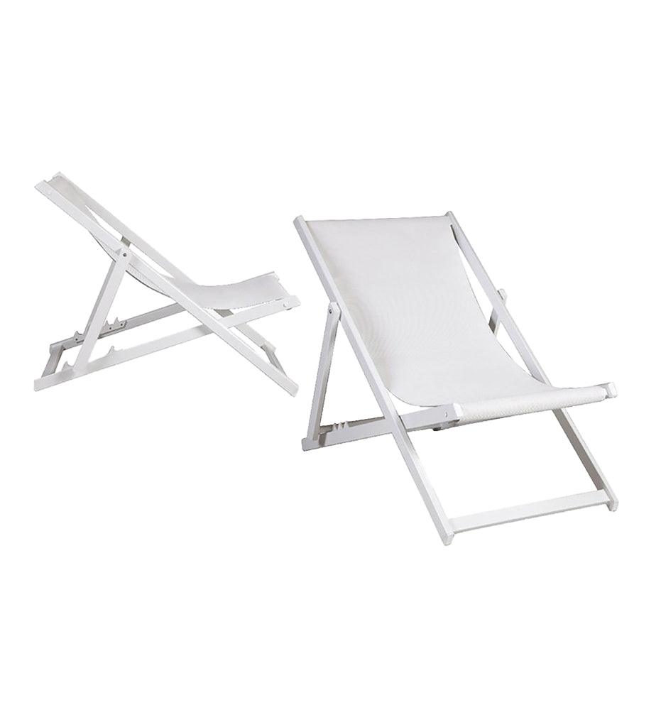 Allred Collaborative - Almeco - Alvera Folding Deck Chair - - Alvera Folding Deck Chair - - 310204900-TRQ