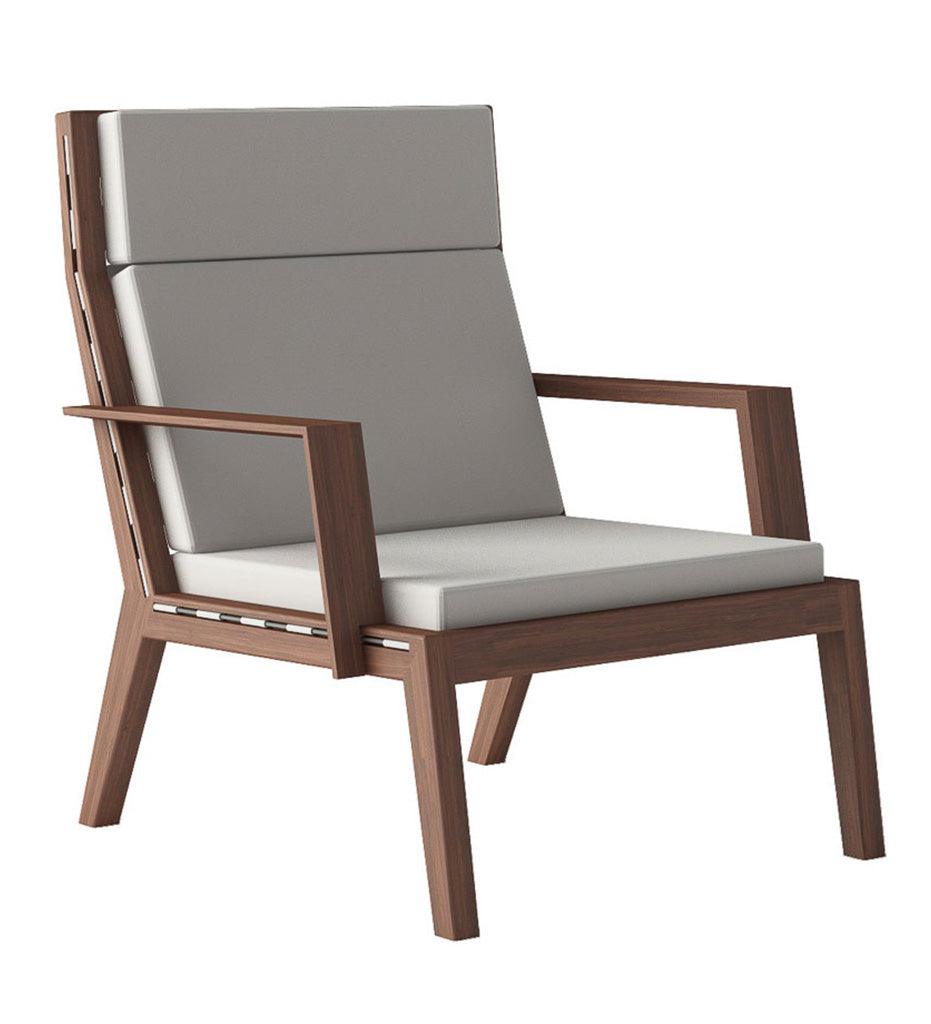 Allred Collaborative - Almeco - Balos Lounge Armchair - - Balos Lounge Armchair - - 250100100-O200P