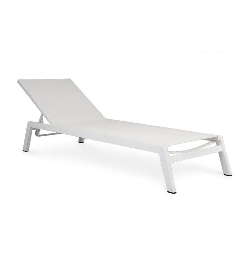 Allred Collaborative - Almeco - Star B Sunlounger - - Star B Sunlounger - Star B Sunlounger - - Cloud Grey Textured 300315800-M0001