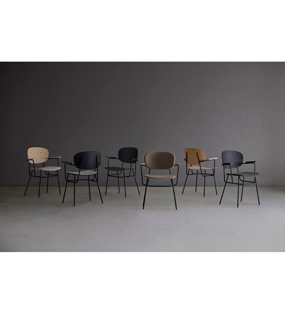 Allred Collaborative - BlascoVila - Fosca Arm Chair - Fosca Arm Chair Fosca Arm Chair - Black Ash BV 200003-BLK