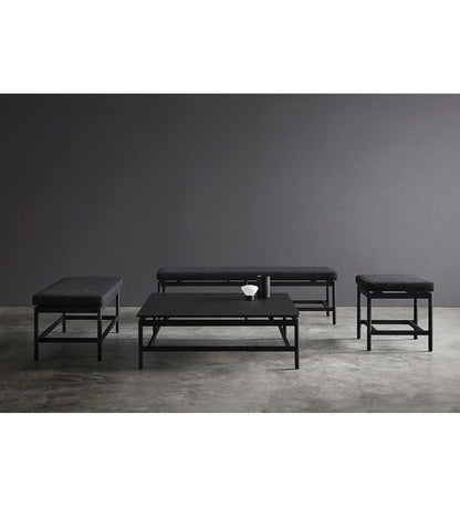 Allred Collaborative - BlascoVila - Rem Rectangular Bench - Rem Rectangular Bench - 301002-BLK