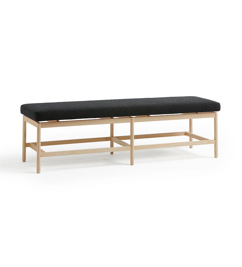 Allred Collaborative - BlascoVila - Rem Rectangular Bench - Large - Rem Rectangular Bench - Large Rem Rectangular Bench - Large - Black Ash BV 301004-BLK