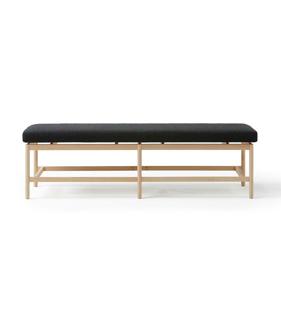 Allred Collaborative - BlascoVila - Rem Rectangular Bench - Large - Rem Rectangular Bench - Large Rem Rectangular Bench - Large - Black Ash BV 301004-BLK