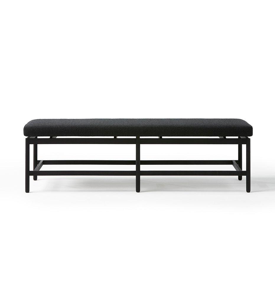 Allred Collaborative - BlascoVila - Rem Rectangular Bench - Large - Rem Rectangular Bench - Large Rem Rectangular Bench - Large - Black Ash BV 301004-BLK