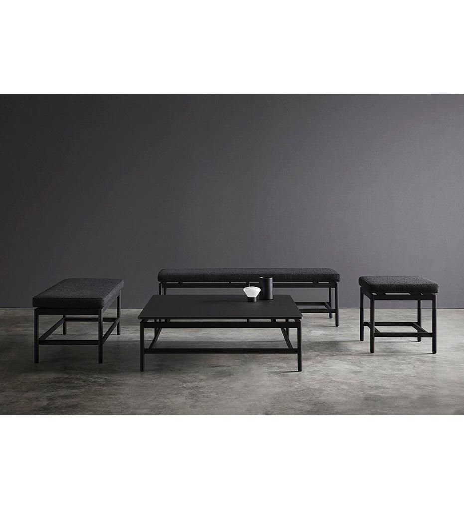 Allred Collaborative - BlascoVila - Rem Square Wood Coffee Table - Large - Rem Square Wood Coffee Table - Large Rem Square Wood Coffee Table - Large - Black Ash / Black Ash 303003-Black Ash-Black Ash