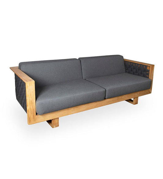 Allred Collaborative - Cane-line - Angle 3-Seater Sofa - Angle 3-Seater Sofa - 55010RODGAITGT