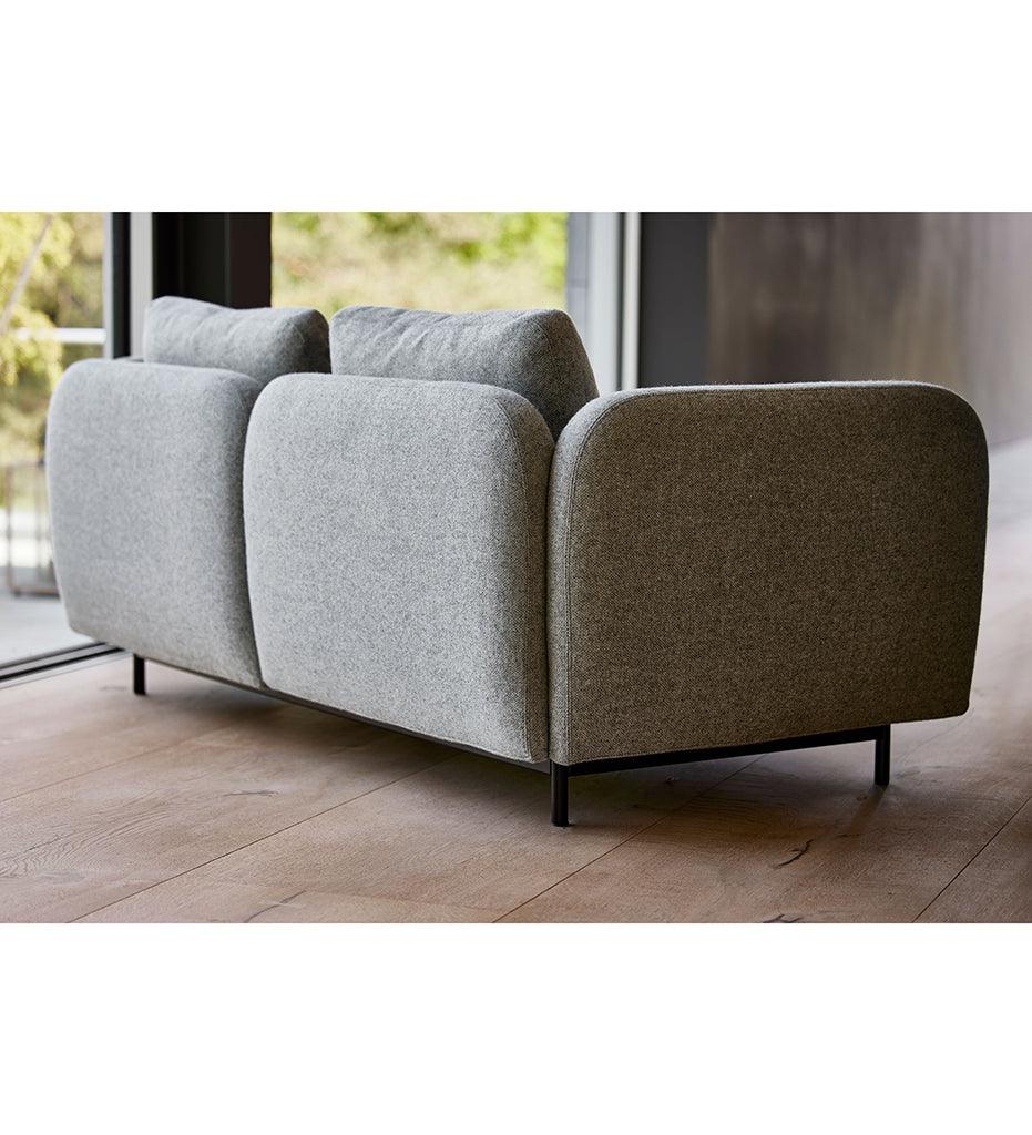 Allred Collaborative - Cane-line - Aura Corner Sofa w/ High Armrest - Aura Corner Sofa w/ High Armrest Aura Corner Sofa w/ High Armrest - Light Grey Ambience 3013 AURA 7.3013