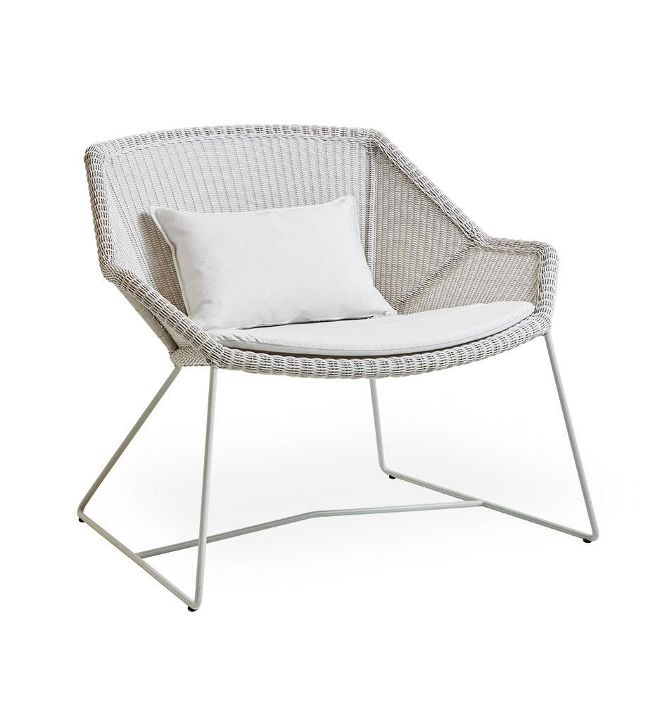 Allred Collaborative - Cane-line - Breeze Lounge Chair - Breeze Lounge Chair Breeze Lounge Chair - Black Weave LS 5468LS