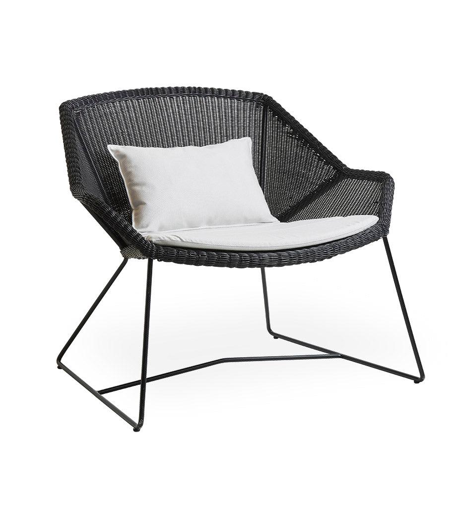 Allred Collaborative - Cane-line - Breeze Lounge Chair - Breeze Lounge Chair Breeze Lounge Chair - Black Weave LS 5468LS