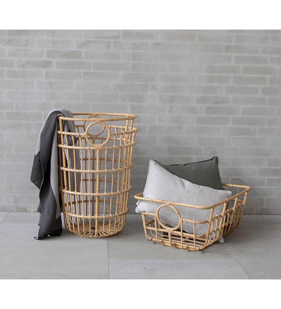 Allred Collaborative - Cane-line - Carry Me Rattan Basket - High - Carry Me Rattan Basket - High Carry Me Rattan Basket - High - Default Title 6612RU