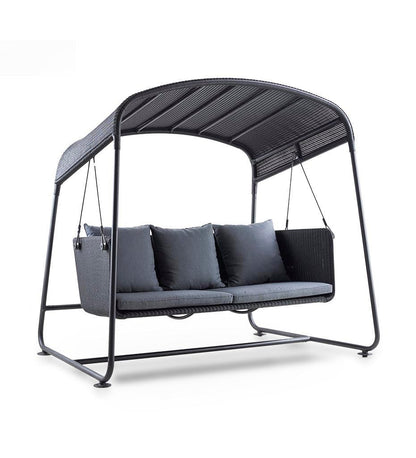 Allred Collaborative - Cane-line - Cave Swing - Cave Swing Cave Swing - Graphite-Grey Natte LGSG 8557LGSG