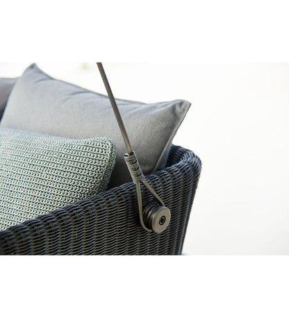 Allred Collaborative - Cane-line - Cave Swing - Cave Swing Cave Swing - Graphite-Grey Natte LGSG 8557LGSG