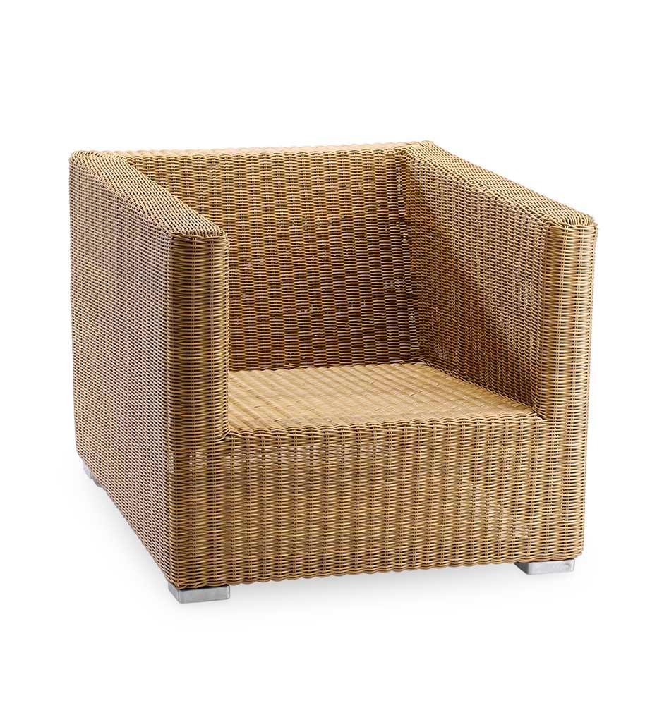 Allred Collaborative - Cane-line - Chester Lounge Chair - Chester Lounge Chair - 5490U