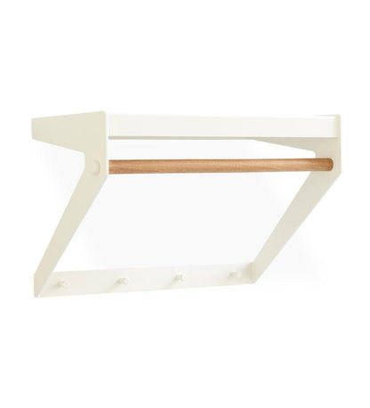 Allred Collaborative - Cane-line - Copenhagen City Rack - Copenhagen City Rack Copenhagen City Rack - Teak-White TAW 11730TAW