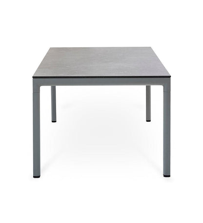 Allred Collaborative - Cane-line - Drop Dining Table Base - Rectangular Large - Drop Dining Table Base - Rectangular Large Drop Dining Table Base - Rectangular Large - Light Grey AI 50406AI