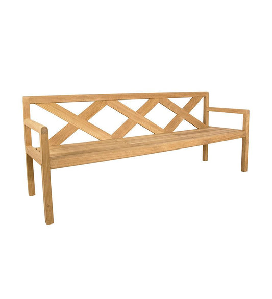 Allred Collaborative - Cane-line - Grace 3-Seater Bench - Grace 3-Seater Bench Grace 3-Seater Bench - Teak CNL 55601T