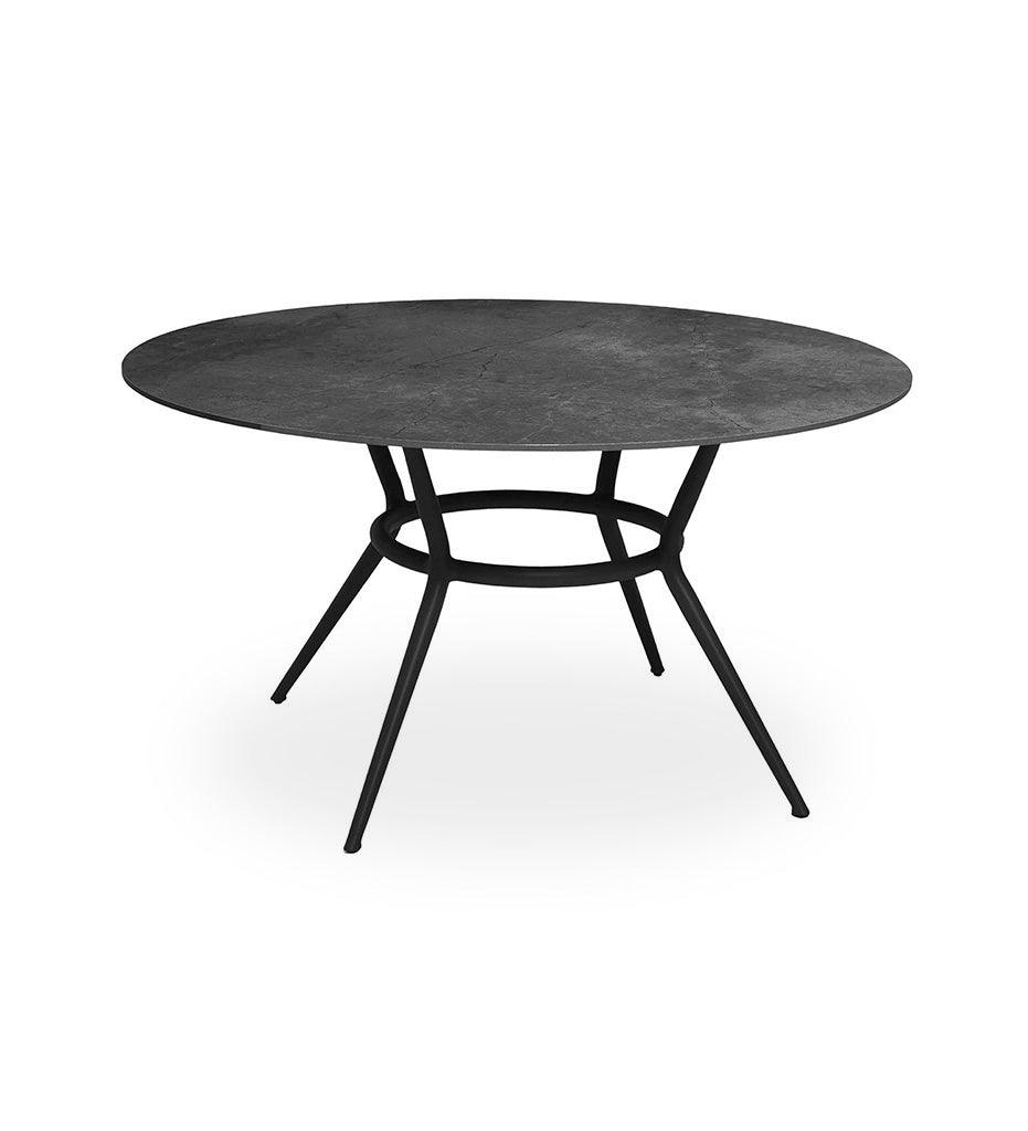 Allred Collaborative - Cane-line - Joy Dining Table Base - Round - Joy Dining Table Base - Round Joy Dining Table Base - Round - Lava Grey AL 50202AL