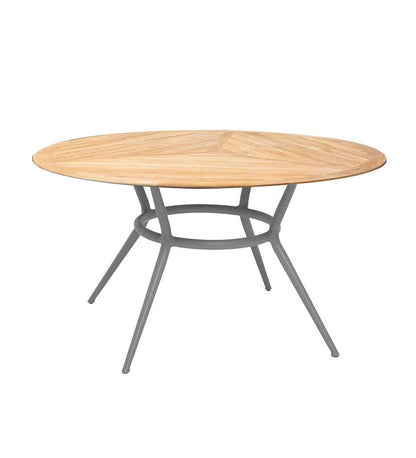 Allred Collaborative - Cane-line - Joy Dining Table Base - Round - Joy Dining Table Base - Round Joy Dining Table Base - Round - Lava Grey AL 50202AL