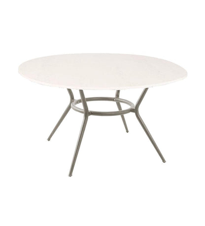 Allred Collaborative - Cane-line - Joy Dining Table Base - Round - Joy Dining Table Base - Round Joy Dining Table Base - Round - Taupe AT 50202AT