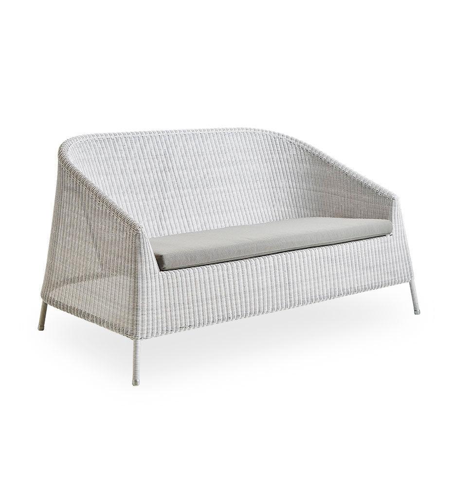 Allred Collaborative - Cane-line - Kingston 2-Seater Sofa - Kingston 2-Seater Sofa Kingston 2-Seater Sofa - Mocca Weave LB 5550LB