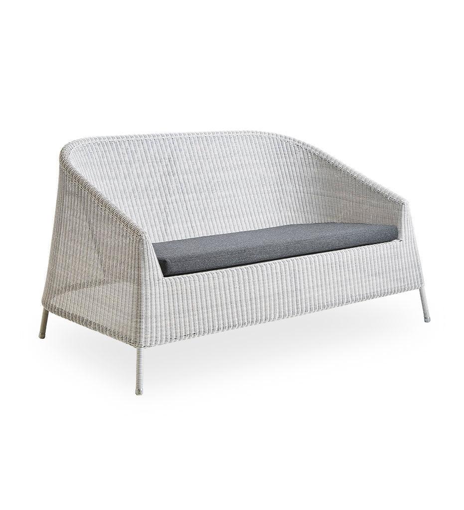 Allred Collaborative - Cane-line - Kingston 2-Seater Sofa - Kingston 2-Seater Sofa Kingston 2-Seater Sofa - Mocca Weave LB 5550LB