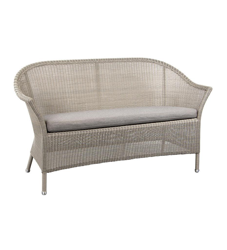 Allred Collaborative - Cane-line - Lansing 2-Seater Sofa - Lansing 2-Seater Sofa Lansing 2-Seater Sofa - Natural Weave LU 5556LU