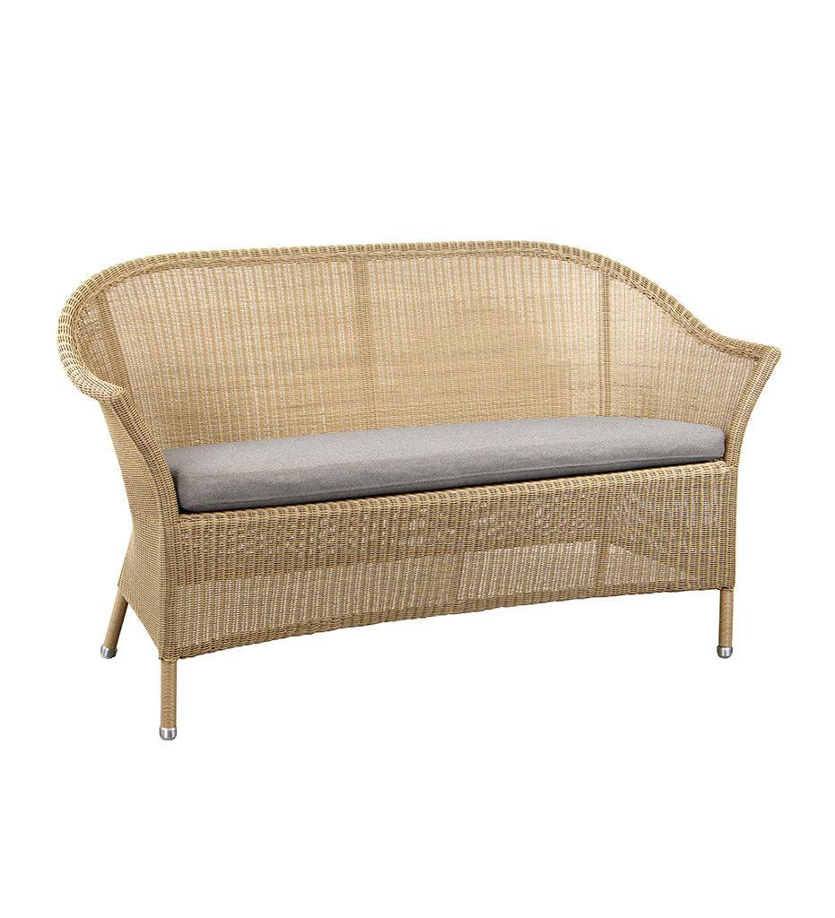 Allred Collaborative - Cane-line - Lansing 2-Seater Sofa - Lansing 2-Seater Sofa Lansing 2-Seater Sofa - Natural Weave LU 5556LU