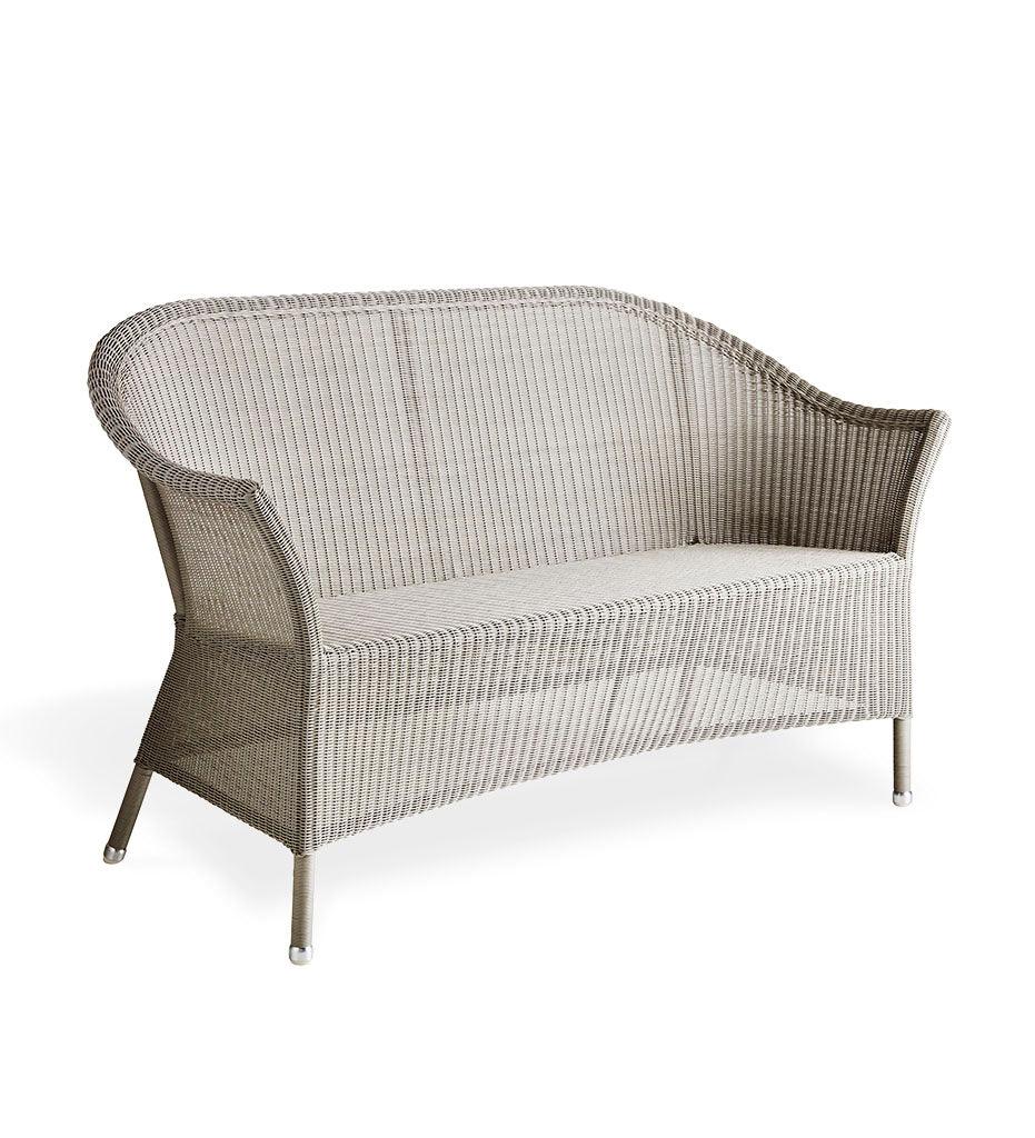 Allred Collaborative - Cane-line - Lansing 2-Seater Sofa - Lansing 2-Seater Sofa Lansing 2-Seater Sofa - Taupe Weave LT 5556LT