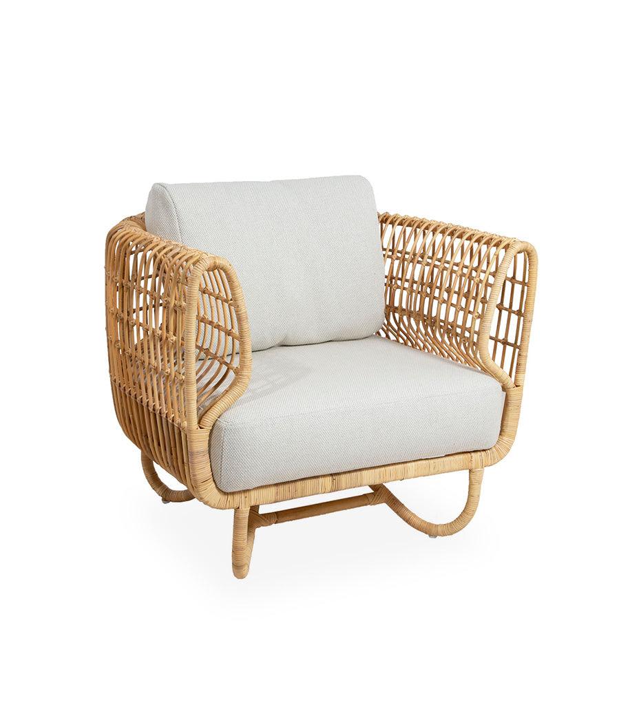 Allred Collaborative - Cane-line - Nest Lounge Chair Frame - Indoor - Nest Lounge Chair Frame - Indoor - 74211RU