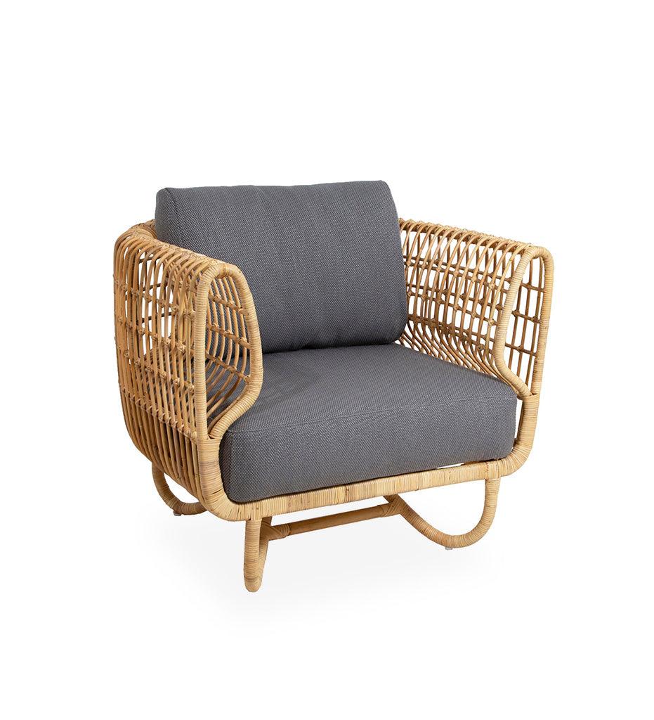 Allred Collaborative - Cane-line - Nest Lounge Chair Frame - Indoor - Nest Lounge Chair Frame - Indoor - 74211RU