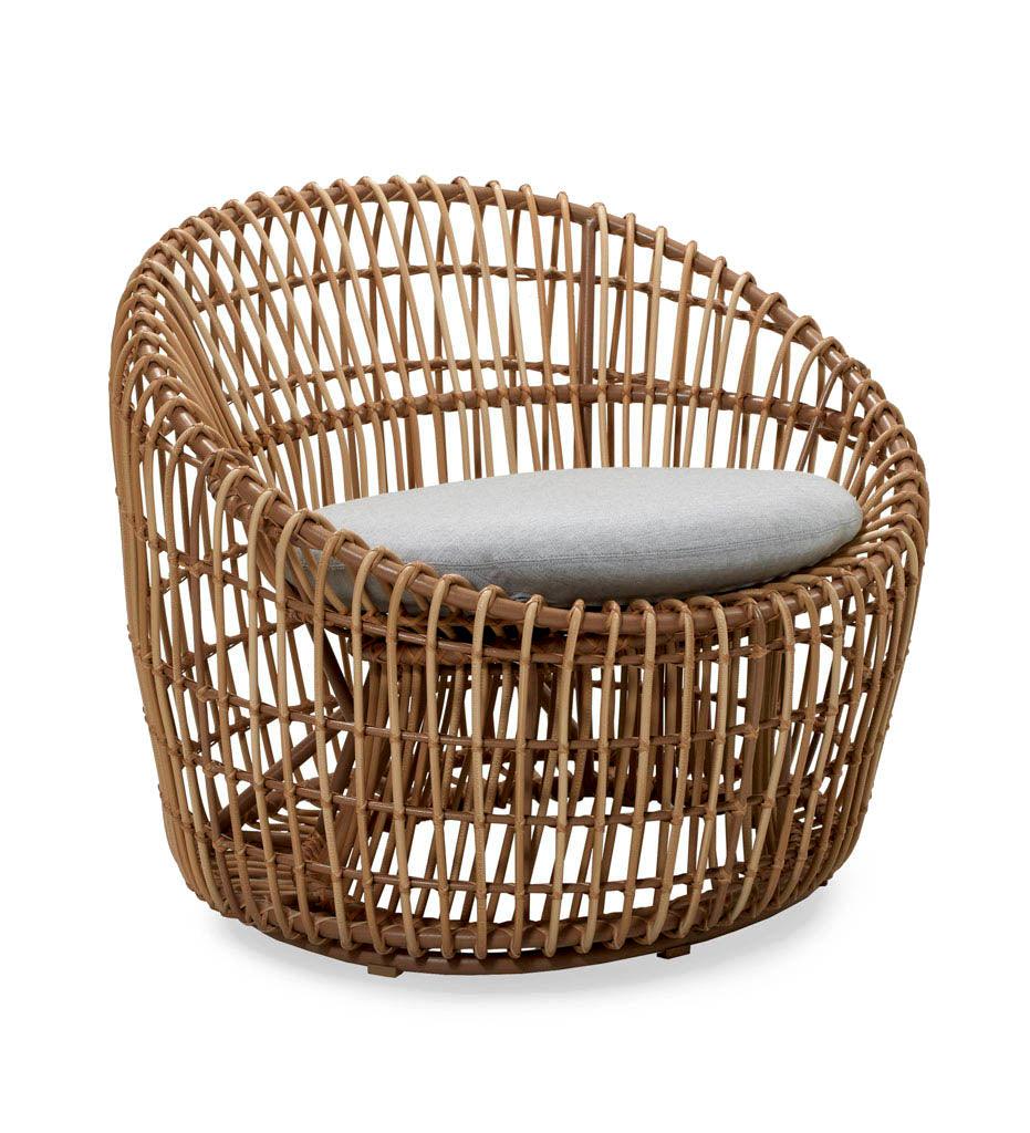 Allred Collaborative - Cane-line - Nest Round Chair - Outdoor - Nest Round Chair - Outdoor - 57422USL