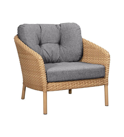 Allred Collaborative - Cane-line - Ocean Large Lounge Chair - Ocean Large Lounge Chair Ocean Large Lounge Chair - Natural Flat Weave FU 5437FU