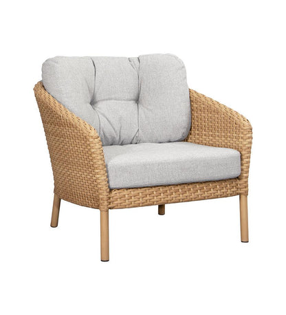 Allred Collaborative - Cane-line - Ocean Large Lounge Chair - Ocean Large Lounge Chair Ocean Large Lounge Chair - Natural Flat Weave FU 5437FU