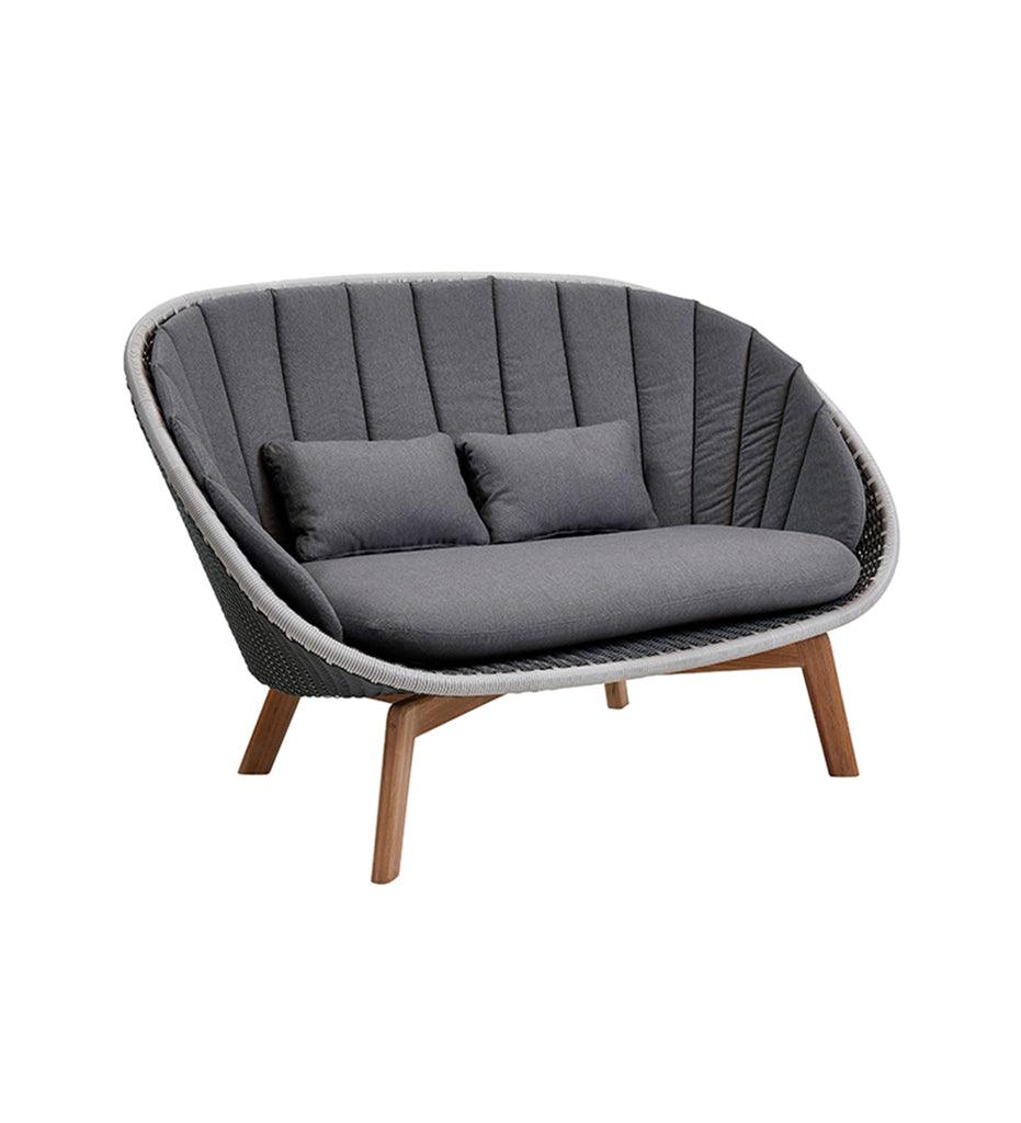 Allred Collaborative - Cane-line - Peacock 2-Seater Sofa - Peacock 2-Seater Sofa - 5558GIT