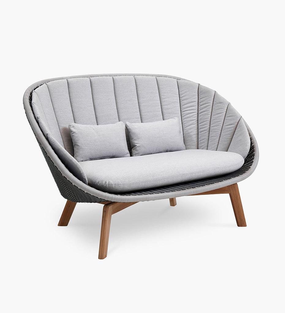 Allred Collaborative - Cane-line - Peacock 2-Seater Sofa - Peacock 2-Seater Sofa - 5558GIT