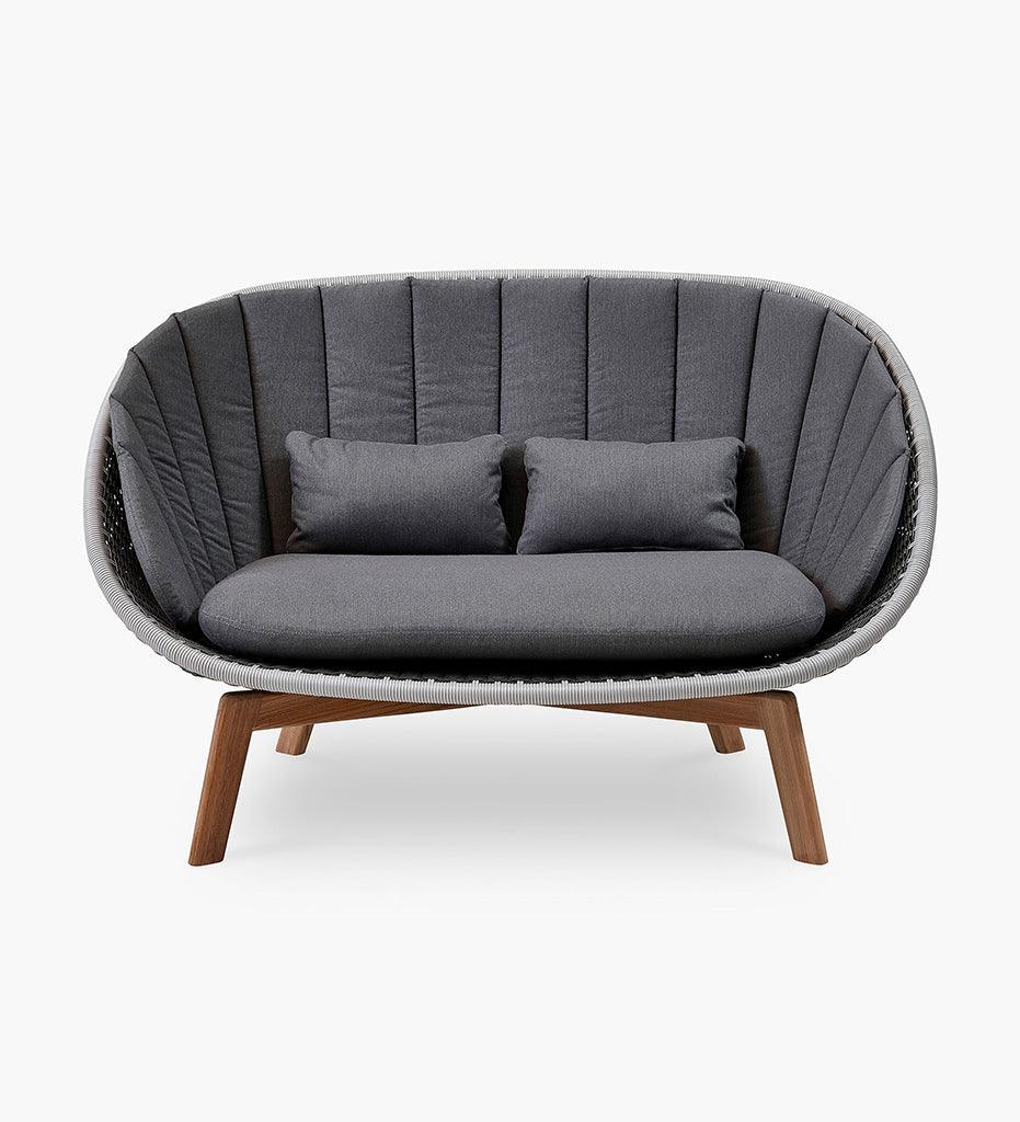 Allred Collaborative - Cane-line - Peacock 2-Seater Sofa - Peacock 2-Seater Sofa - 5558GIT