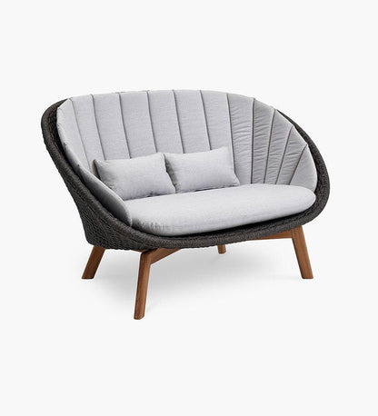 Allred Collaborative - Cane-line - Peacock 2-Seater Sofa - Peacock 2-Seater Sofa - 5558GIT