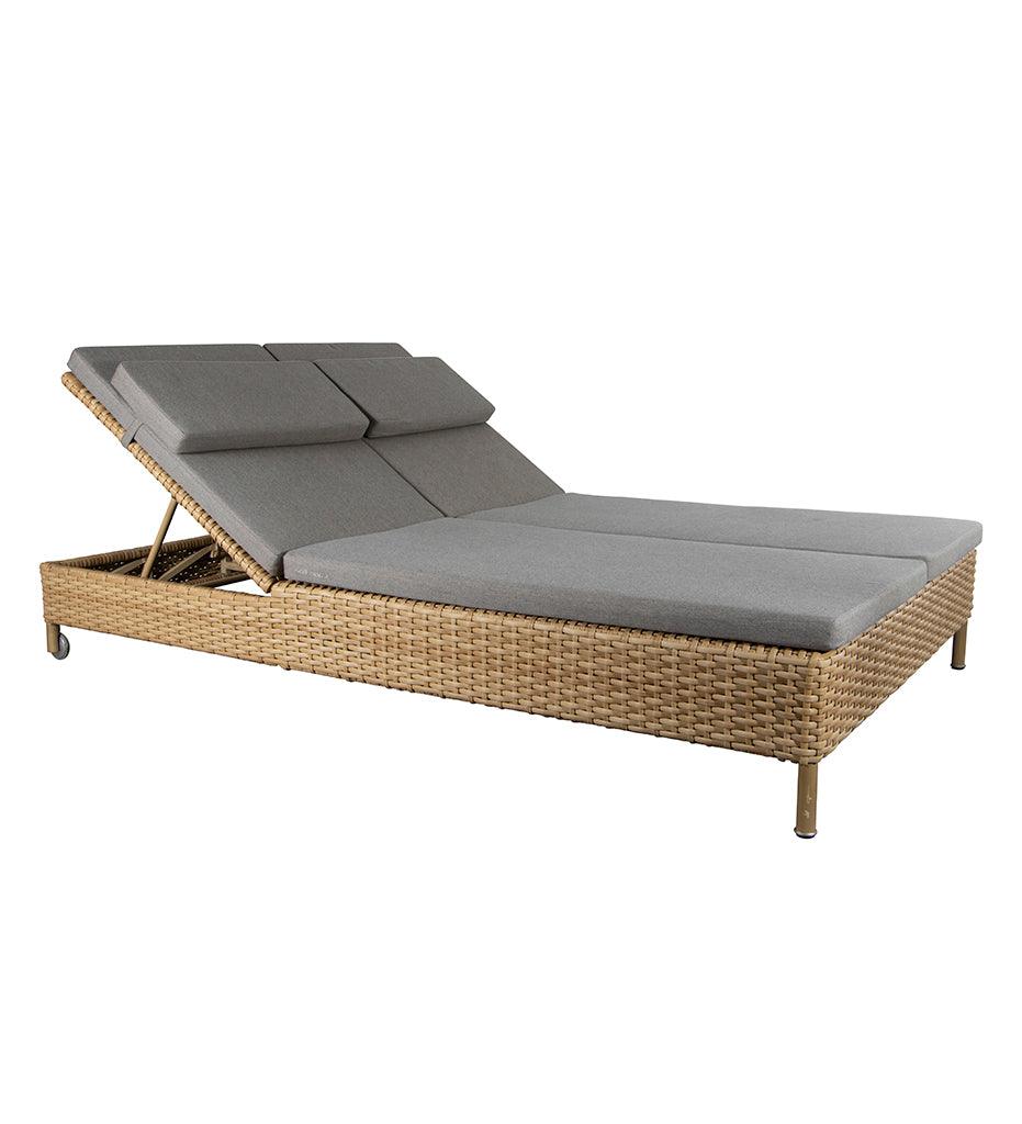 Allred Collaborative - Cane-line - Rest Double Sunbed - Rest Double Sunbed Rest Double Sunbed - Natural FU 8511FU