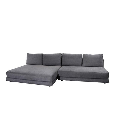 Allred Collaborative - Cane-line - Scale 2-Seater Sofa w/ Double Daybed - Right - Scale 2-Seater Sofa w/ Double Daybed - Right Scale 2-Seater Sofa w/ Double Daybed - Right - Dark Grey Ambience 3003 SCALE 1.13