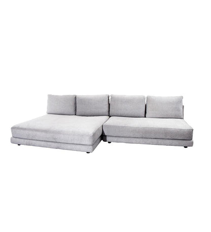 Allred Collaborative - Cane-line - Scale 2-Seater Sofa w/ Double Daybed - Right - Scale 2-Seater Sofa w/ Double Daybed - Right Scale 2-Seater Sofa w/ Double Daybed - Right - Light Grey Ambience 3013 SCALE 1.12