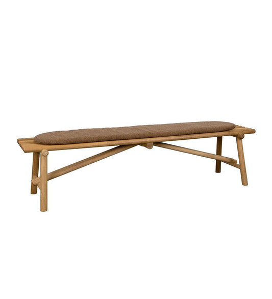 Allred Collaborative - Cane-line - Sticks Bench - Sticks Bench Sticks Bench - Lava Grey AL 55801AL