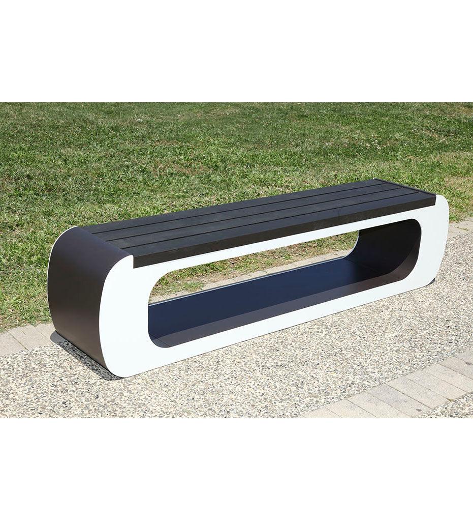 Allred Collaborative - CitySi - Armony Bench - - Armony Bench - Armony Bench - - Grey Brown 8019 ARM01-8019