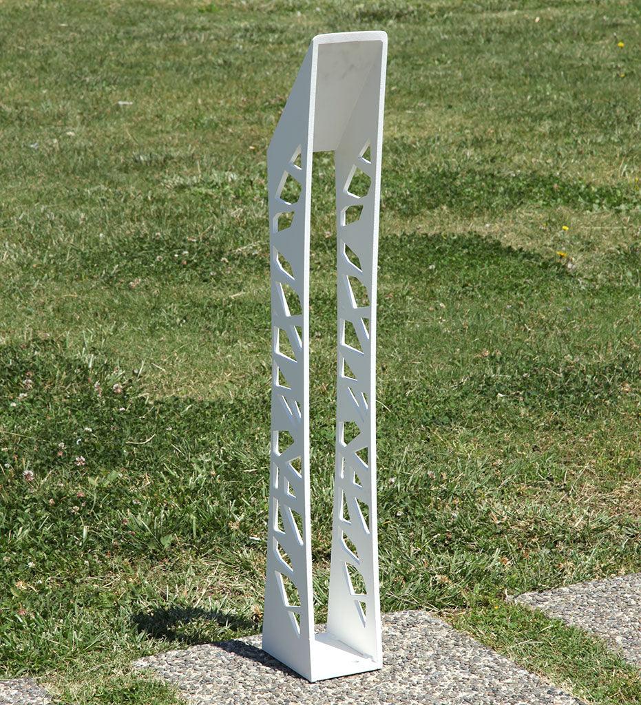 Allred Collaborative - CitySi - Clip Bike Rack / Bollard - - Clip Bike Rack / Bollard - Clip Bike Rack / Bollard - - Pure White 9010 CLP01-9010