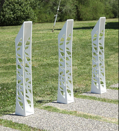 Allred Collaborative - CitySi - Clip Bike Rack / Bollard - - Clip Bike Rack / Bollard - Clip Bike Rack / Bollard - - Pure White 9010 CLP01-9010