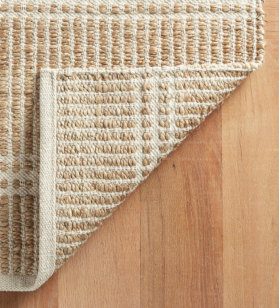 Allred Collaborative - Dash and Albert - Arbor Ivory Handwoven Jute Rug - Arbor Ivory Handwoven Jute Rug - DA1968-23